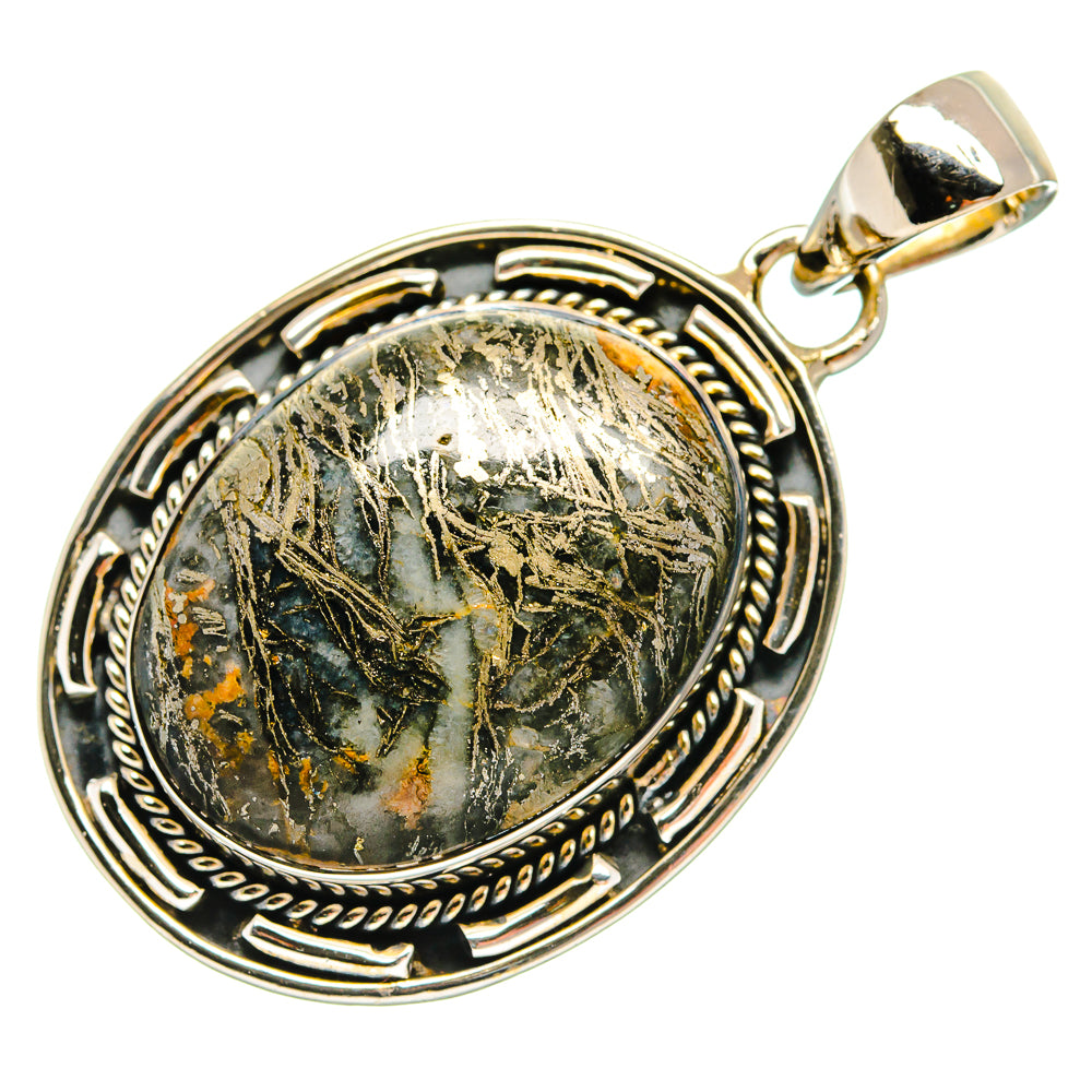 Astrophyllite Pendants handcrafted by Ana Silver Co - PD24444 - Photo 2
