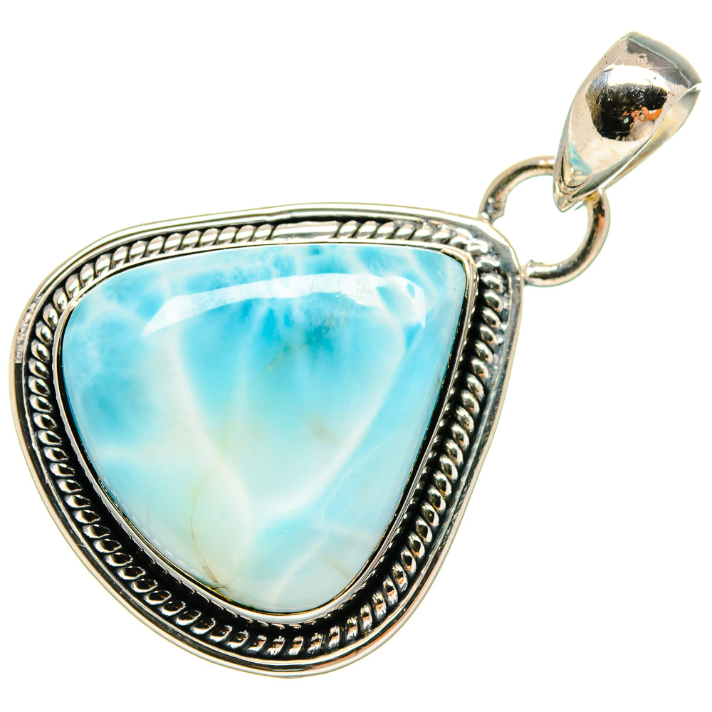 Larimar Pendants handcrafted by Ana Silver Co - PD24631 - Photo 2