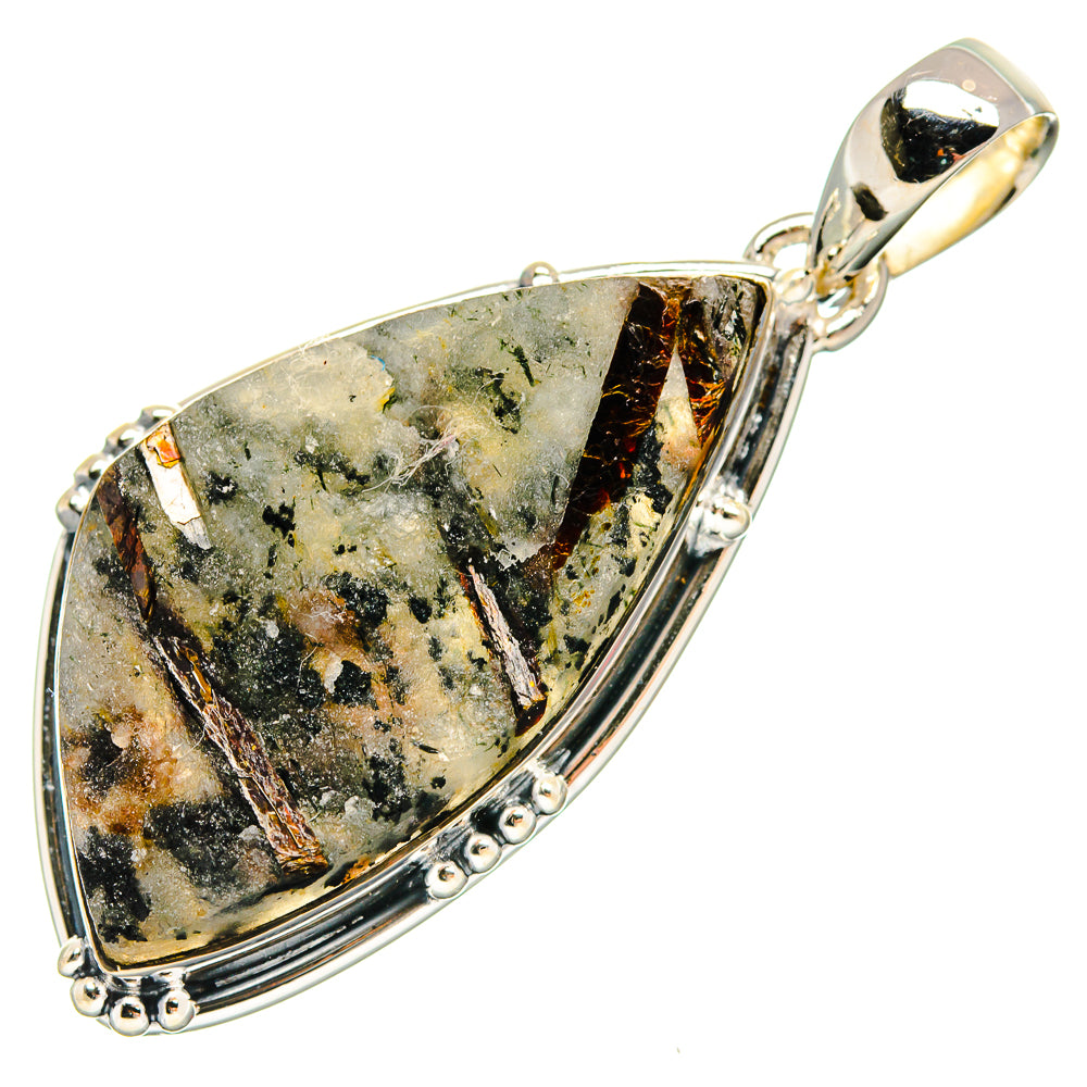 Astrophyllite Pendants handcrafted by Ana Silver Co - PD24689 - Photo 2