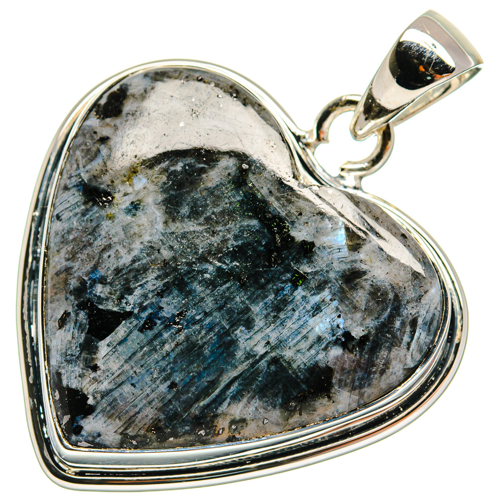 Larvikite Pendants handcrafted by Ana Silver Co - PD24714 - Photo 2