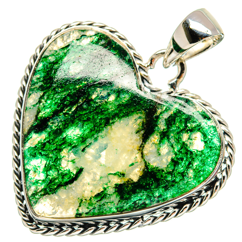 Green Aventurine Pendants handcrafted by Ana Silver Co - PD24715 - Photo 2