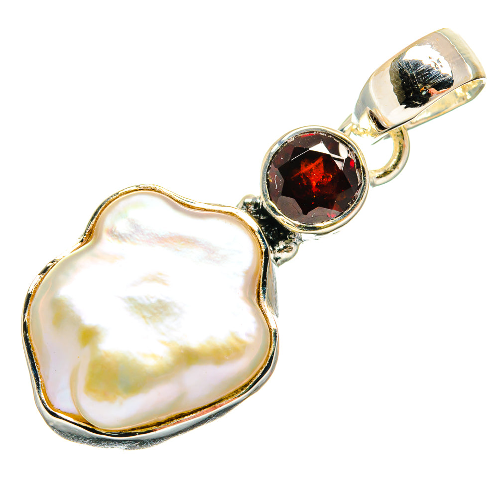Mother Of Pearl Pendants handcrafted by Ana Silver Co - PD24742 - Photo 2