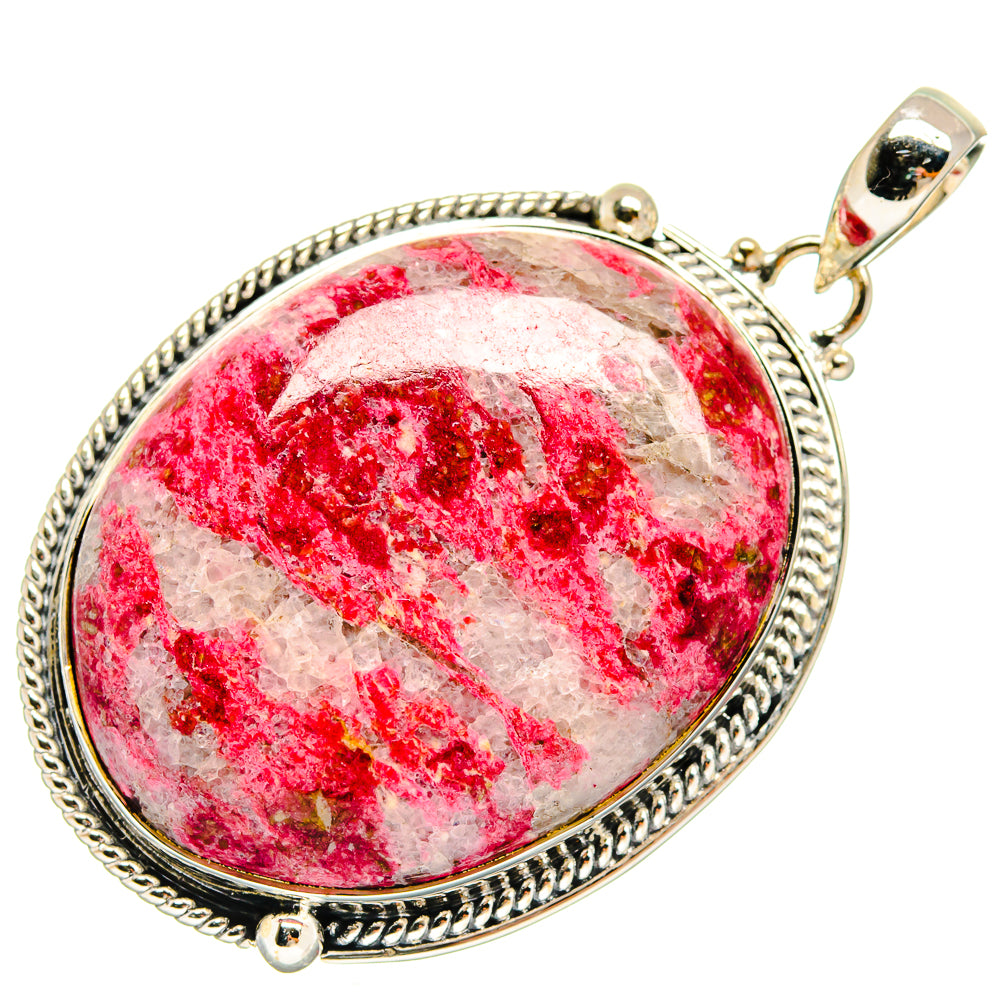 Thulite Pendants handcrafted by Ana Silver Co - PD24815 - Photo 2
