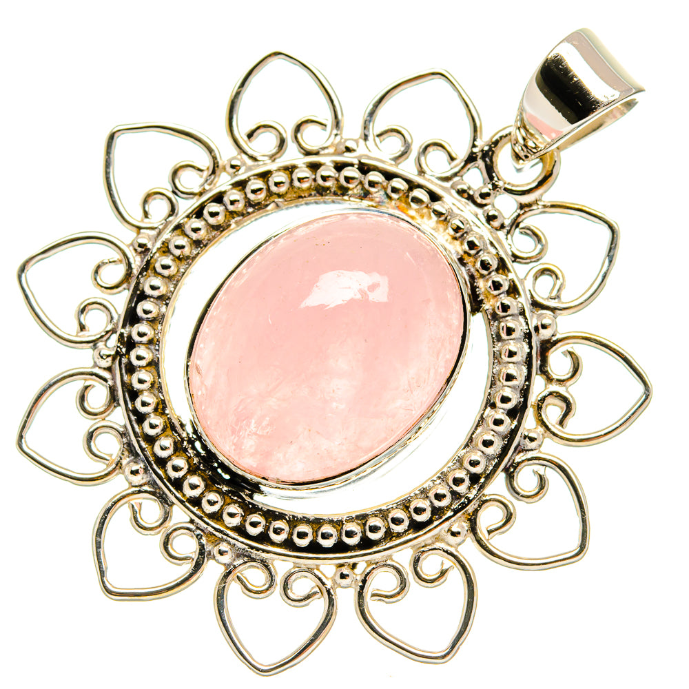 Morganite Pendants handcrafted by Ana Silver Co - PD24866 - Photo 2
