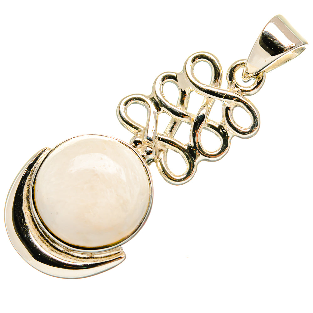 Rainbow Moonstone Pendants handcrafted by Ana Silver Co - PD24898 - Photo 2