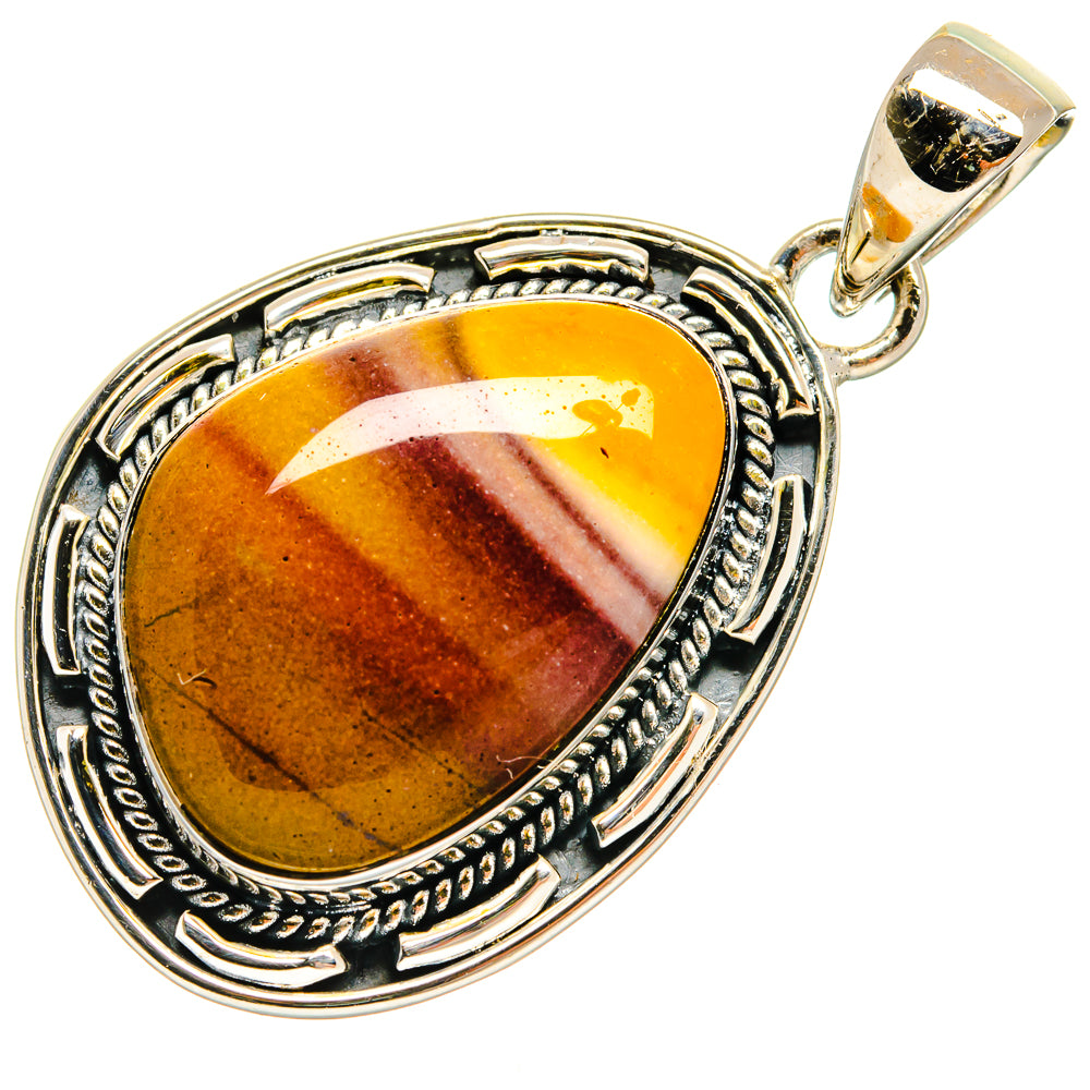 Mookaite Pendants handcrafted by Ana Silver Co - PD24979 - Photo 2
