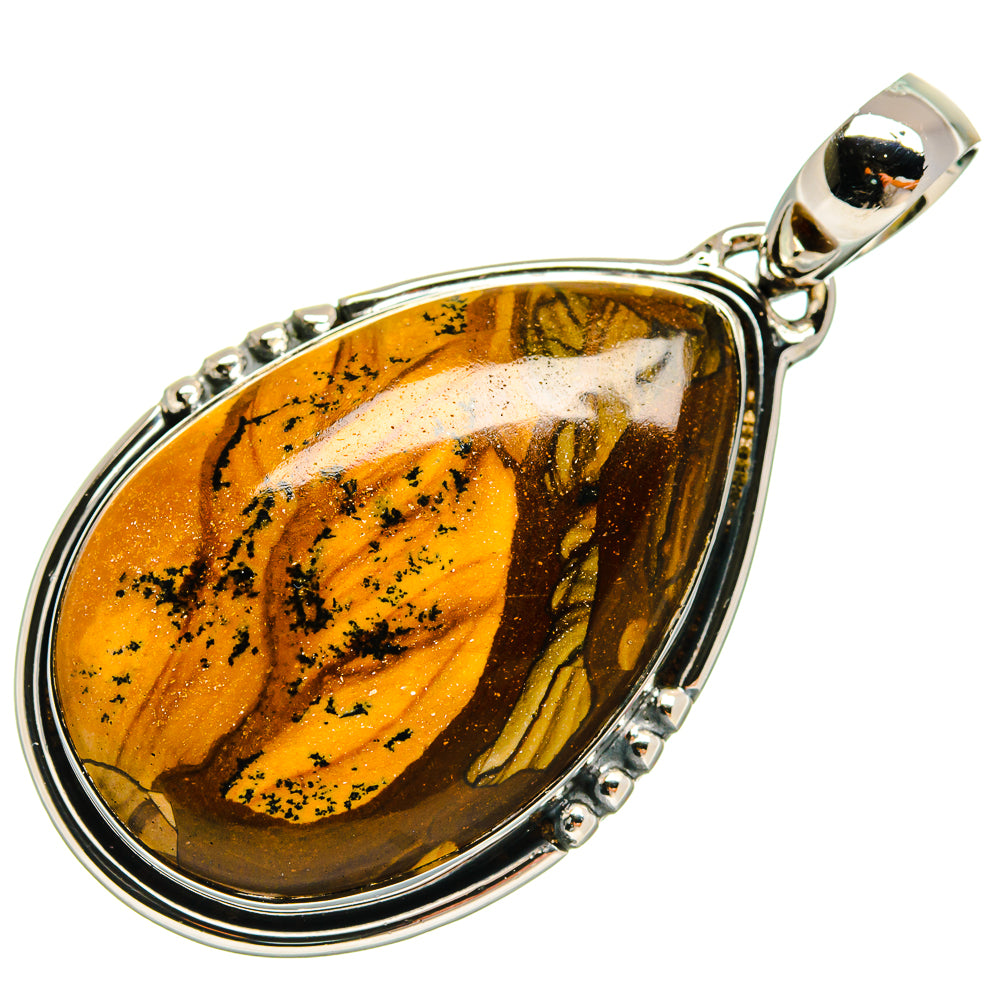 Picture Jasper Pendants handcrafted by Ana Silver Co - PD24987 - Photo 2