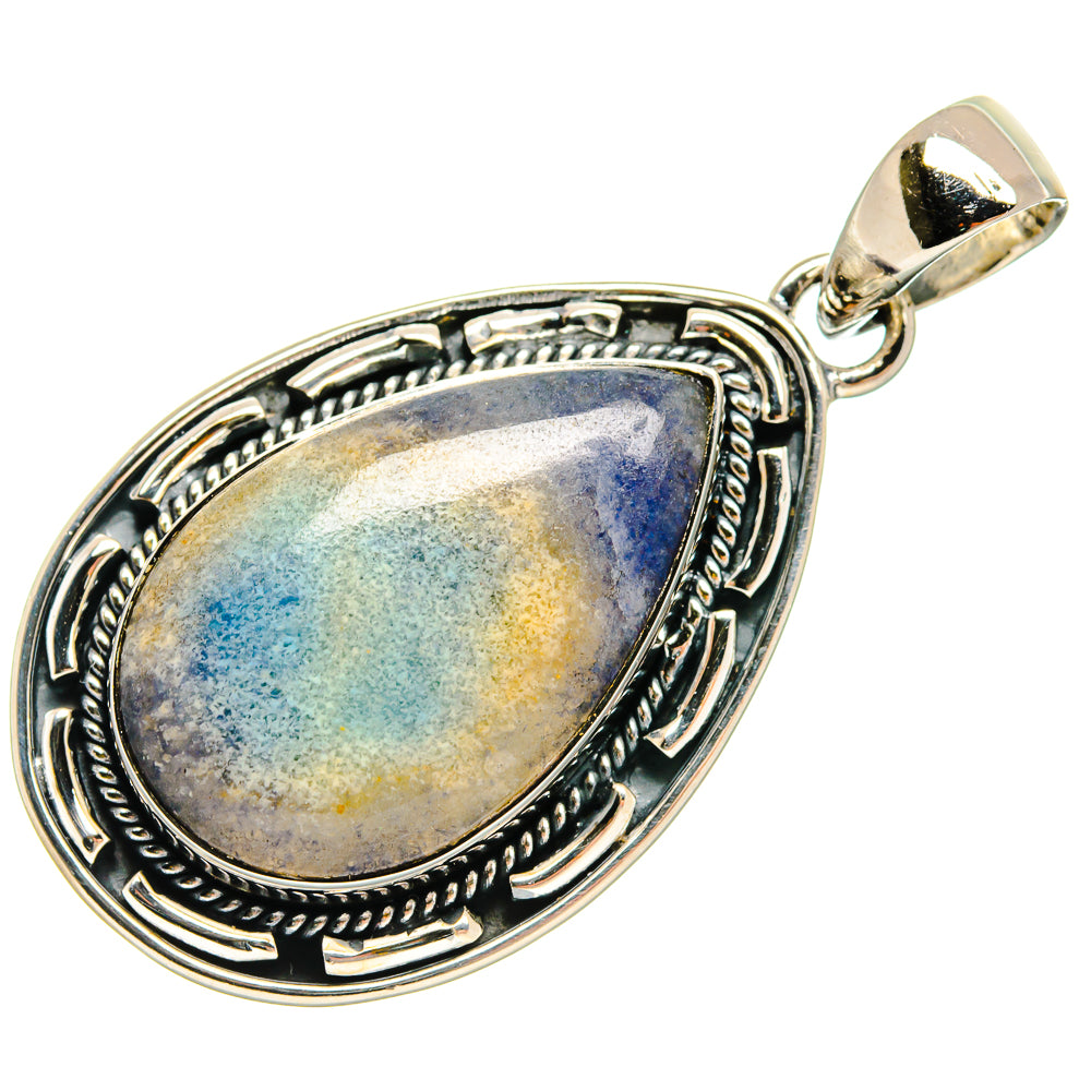 Sodalite Pendants handcrafted by Ana Silver Co - PD24995 - Photo 2