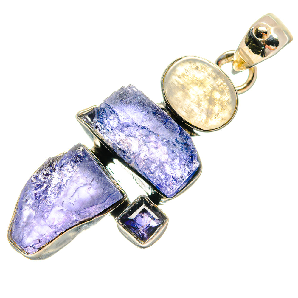 Tanzanite Pendants handcrafted by Ana Silver Co - PD25018 - Photo 2