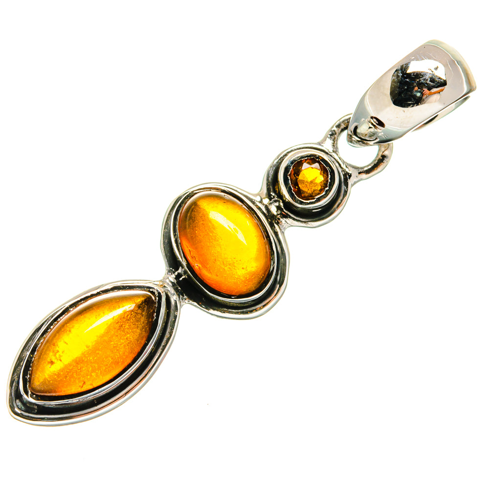 Carnelian Pendants handcrafted by Ana Silver Co - PD25027 - Photo 2