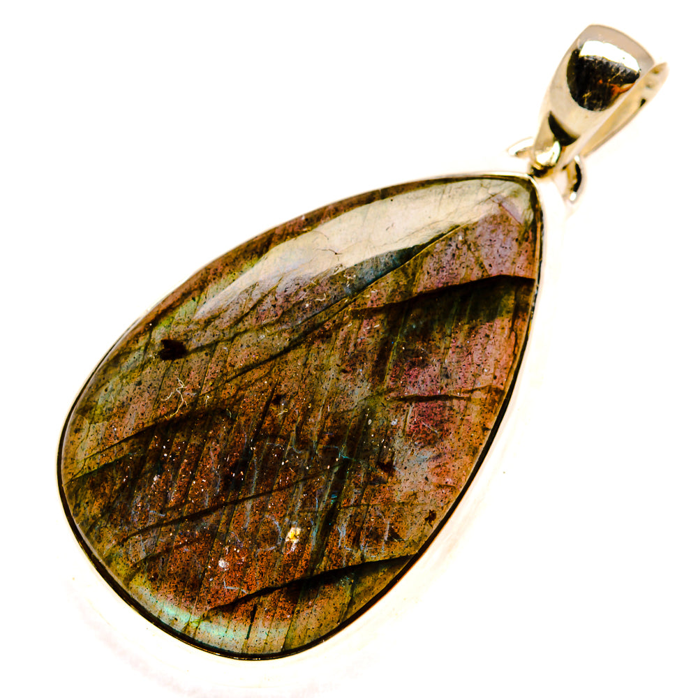Labradorite Pendants handcrafted by Ana Silver Co - PD25066 - Photo 2