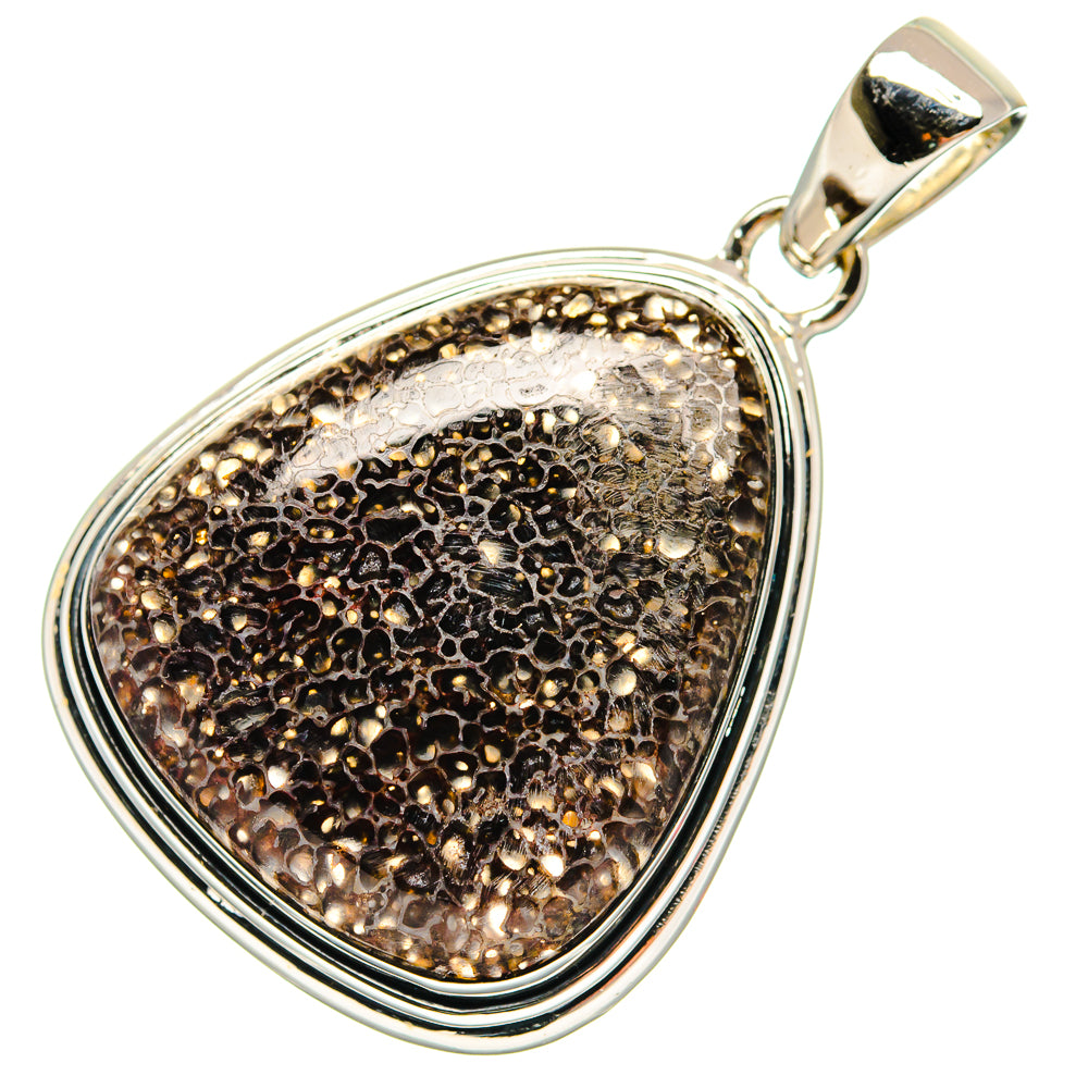Dinosaur Bone Pendants handcrafted by Ana Silver Co - PD25086 - Photo 2