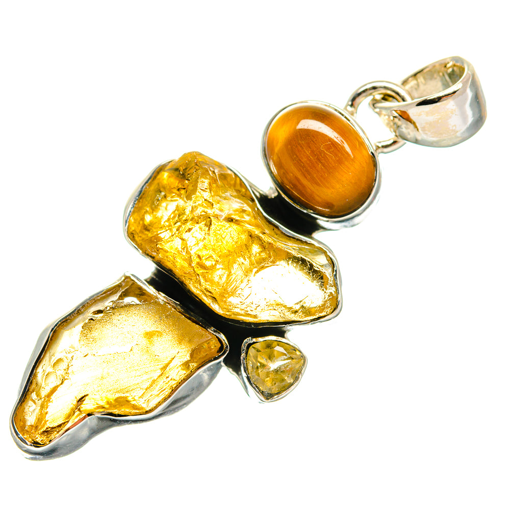 Citrine Pendants handcrafted by Ana Silver Co - PD25142 - Photo 2