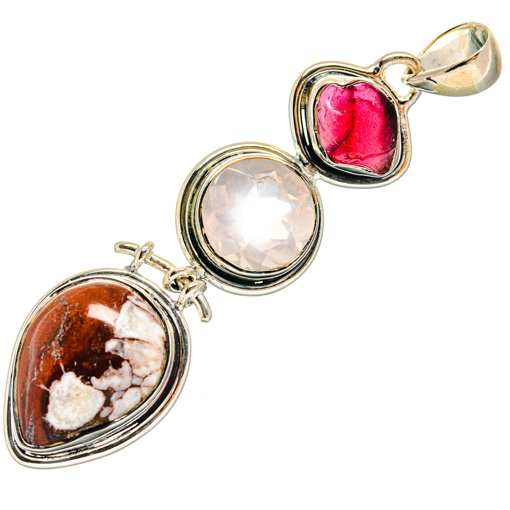 Red Jasper Pendants handcrafted by Ana Silver Co - PD25150 - Photo 2