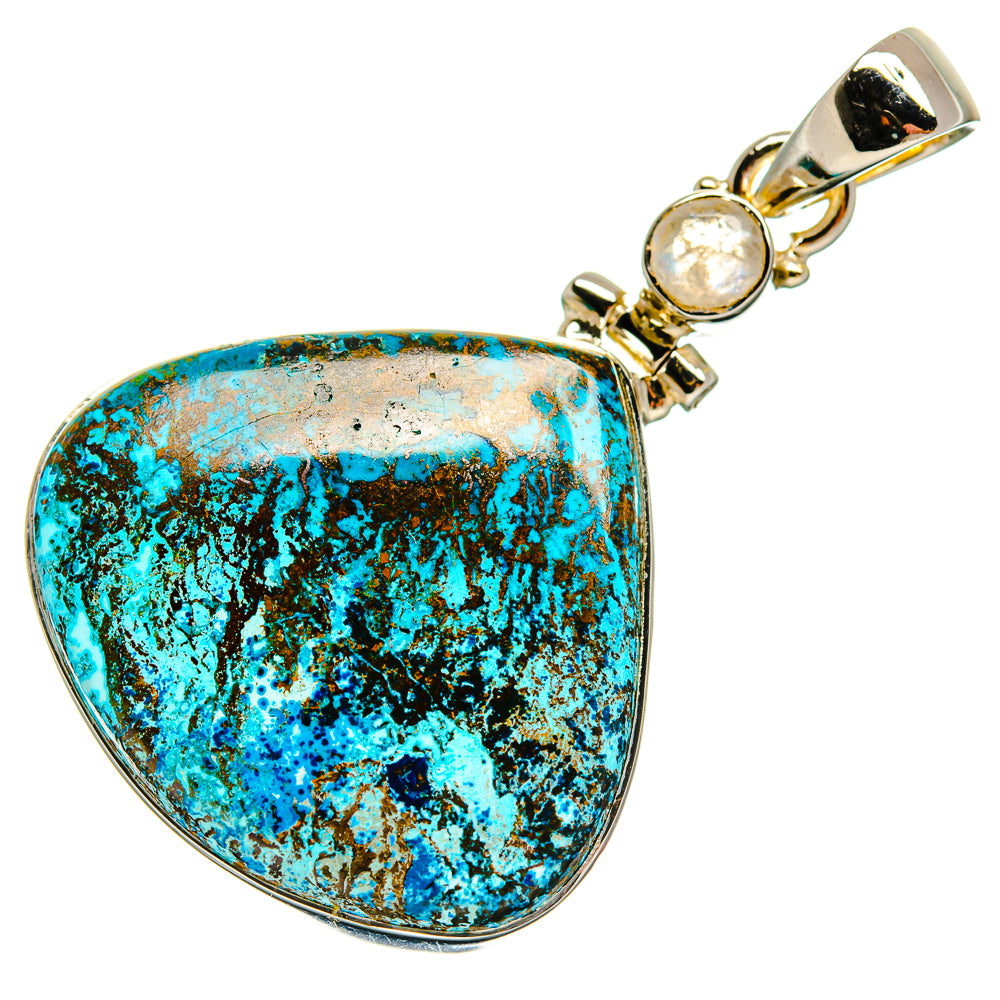 Shattuckite Pendants handcrafted by Ana Silver Co - PD25183 - Photo 2