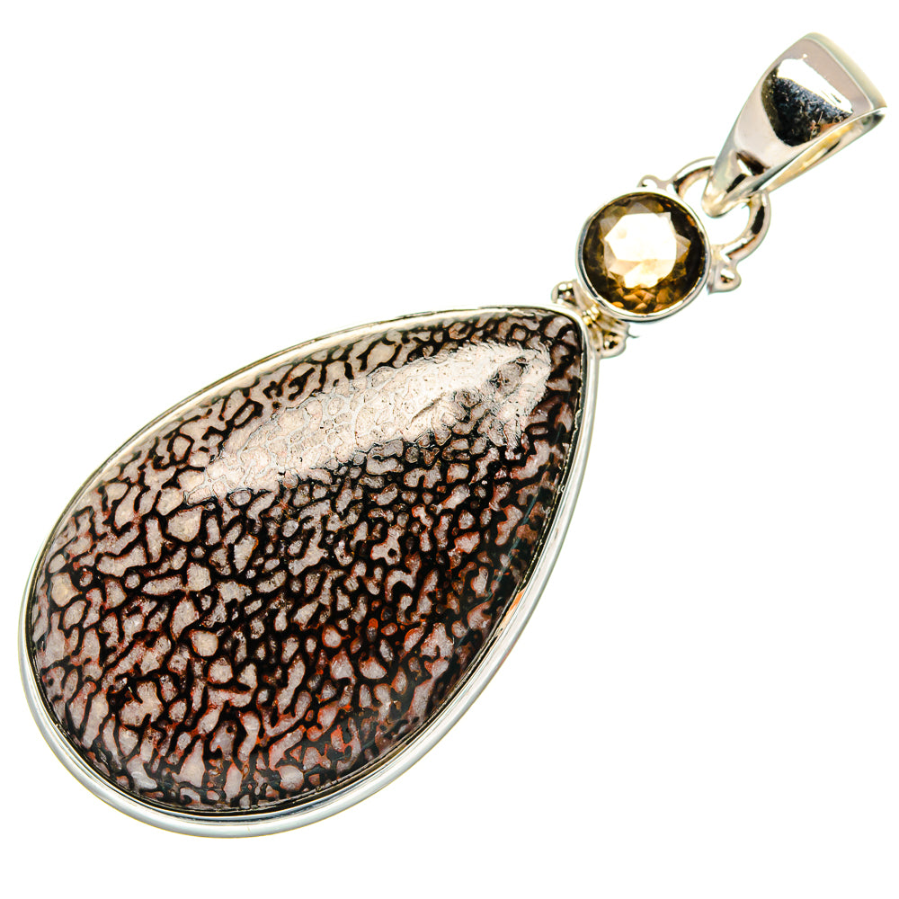 Dinosaur Bone Pendants handcrafted by Ana Silver Co - PD25221 - Photo 2