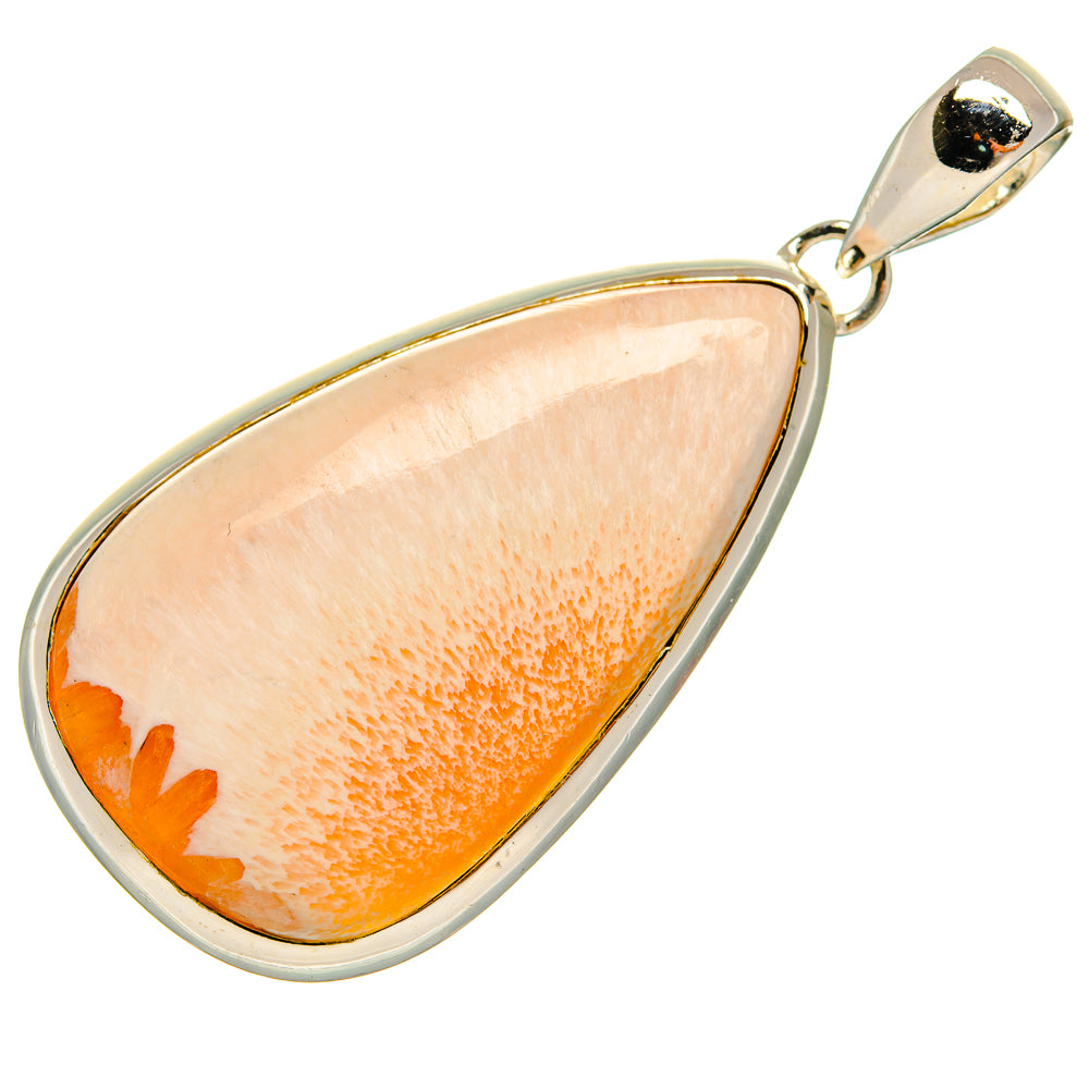 Scolecite Pendants handcrafted by Ana Silver Co - PD25266 - Photo 2