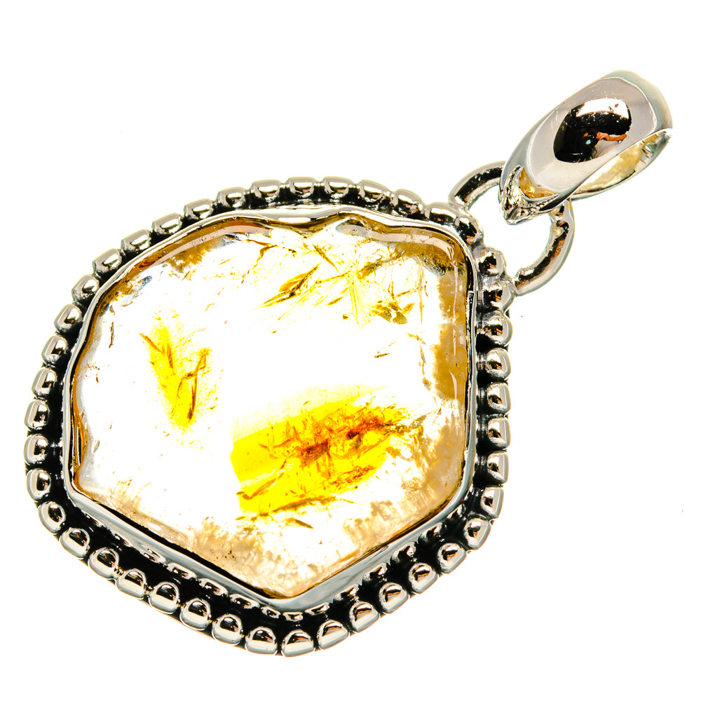 Citrine Pendants handcrafted by Ana Silver Co - PD25325 - Photo 2