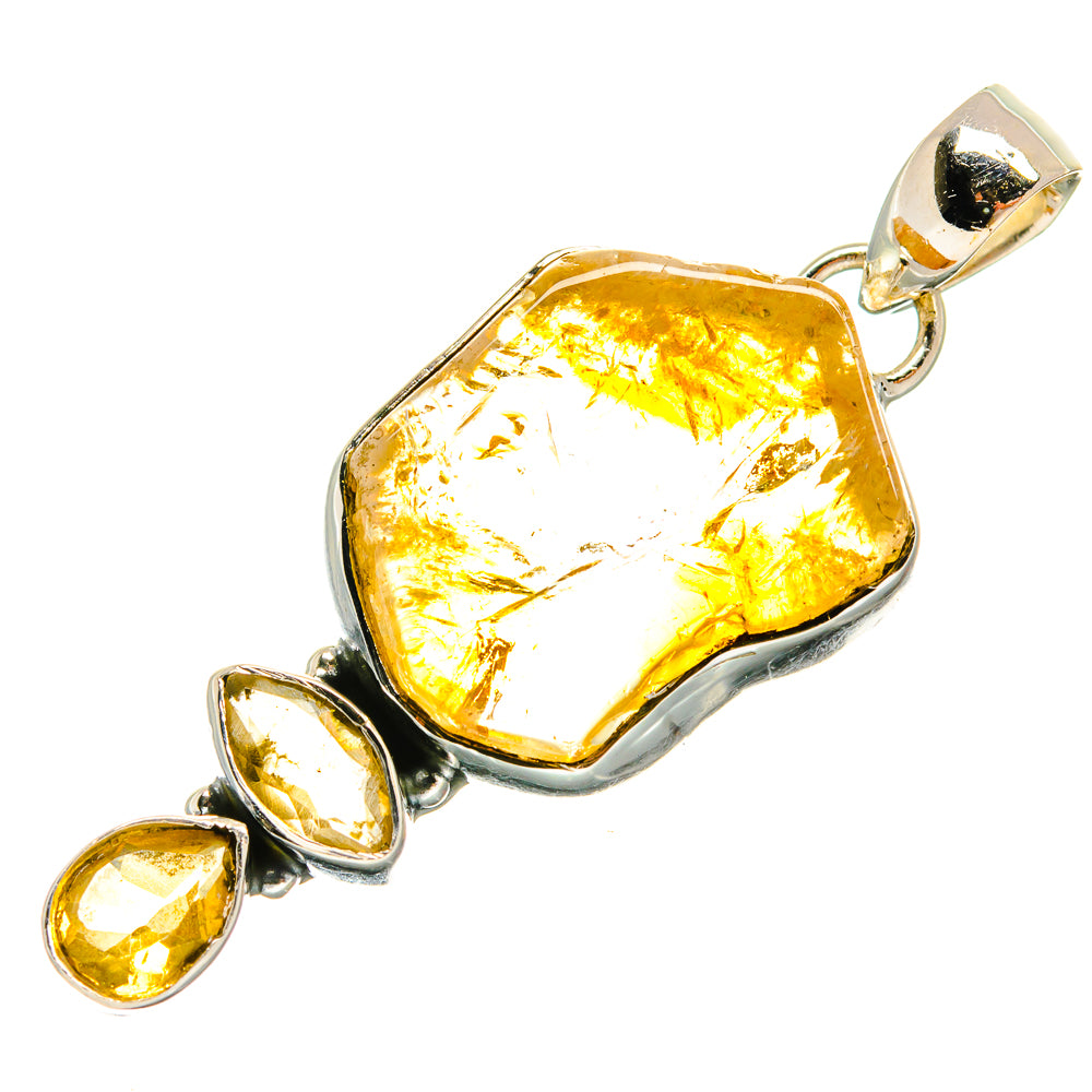 Citrine Pendants handcrafted by Ana Silver Co - PD25329 - Photo 2