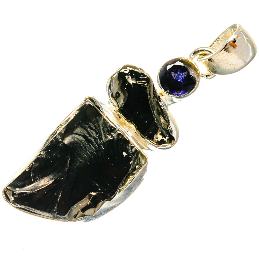 Shungite Pendants handcrafted by Ana Silver Co - PD25333 - Photo 2