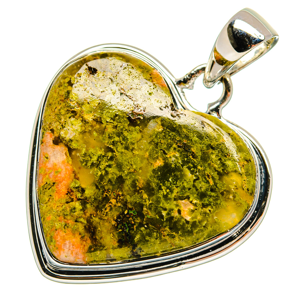 Unakite Pendants handcrafted by Ana Silver Co - PD25356 - Photo 2