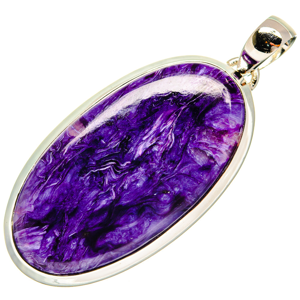 Charoite Pendants handcrafted by Ana Silver Co - PD25396 - Photo 2