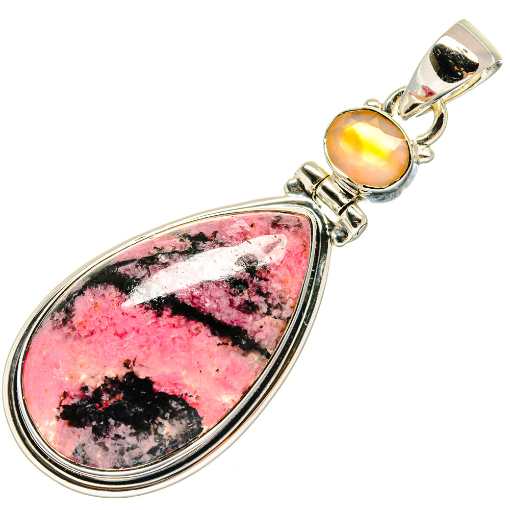 Rhodonite Pendants handcrafted by Ana Silver Co - PD25411 - Photo 2