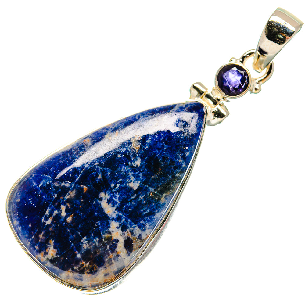 Sodalite Pendants handcrafted by Ana Silver Co - PD25414 - Photo 2