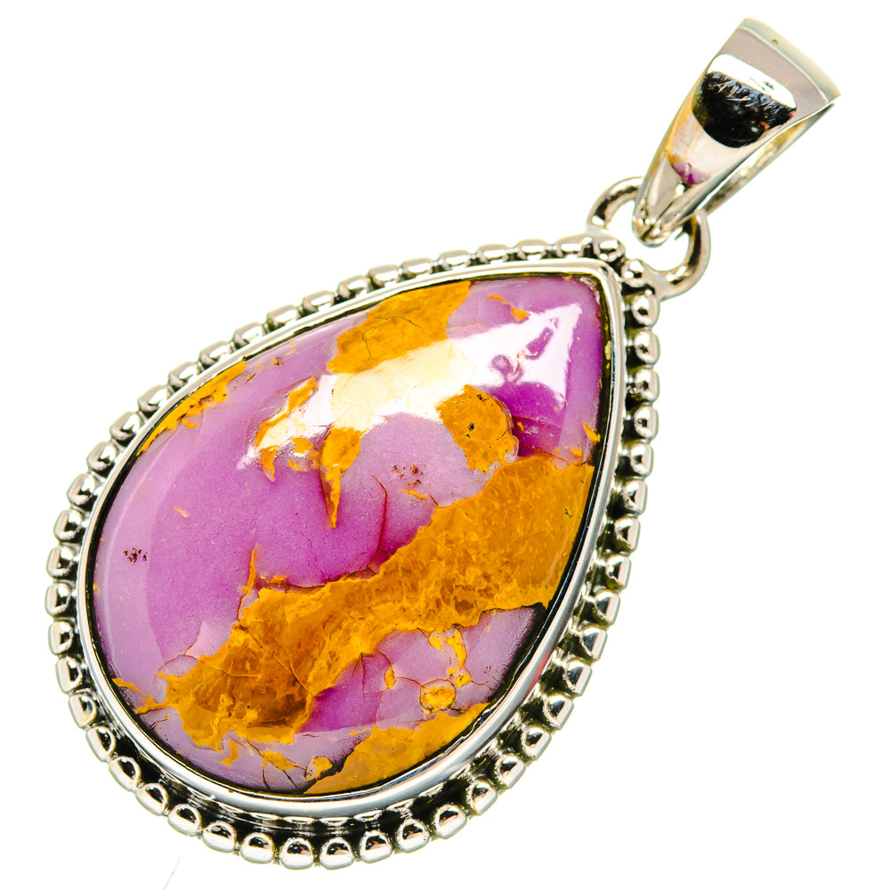 Phosphosiderite Pendants handcrafted by Ana Silver Co - PD25472 - Photo 2