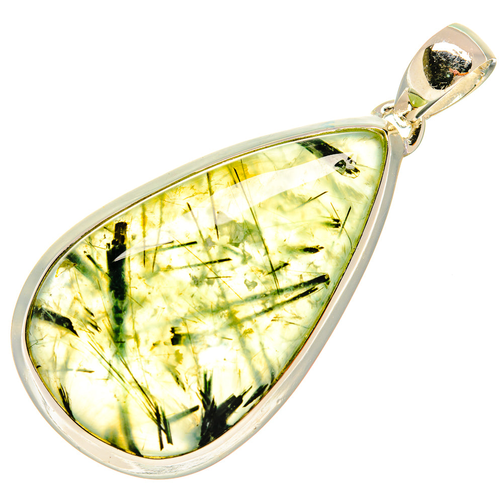 Prehnite Pendants handcrafted by Ana Silver Co - PD25557 - Photo 2