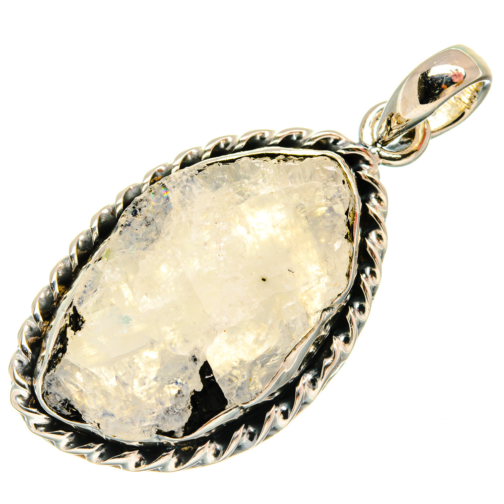 Rainbow Moonstone Pendants handcrafted by Ana Silver Co - PD25650 - Photo 2