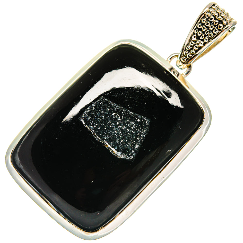 Black Onyx Pendants handcrafted by Ana Silver Co - PD25701 - Photo 2