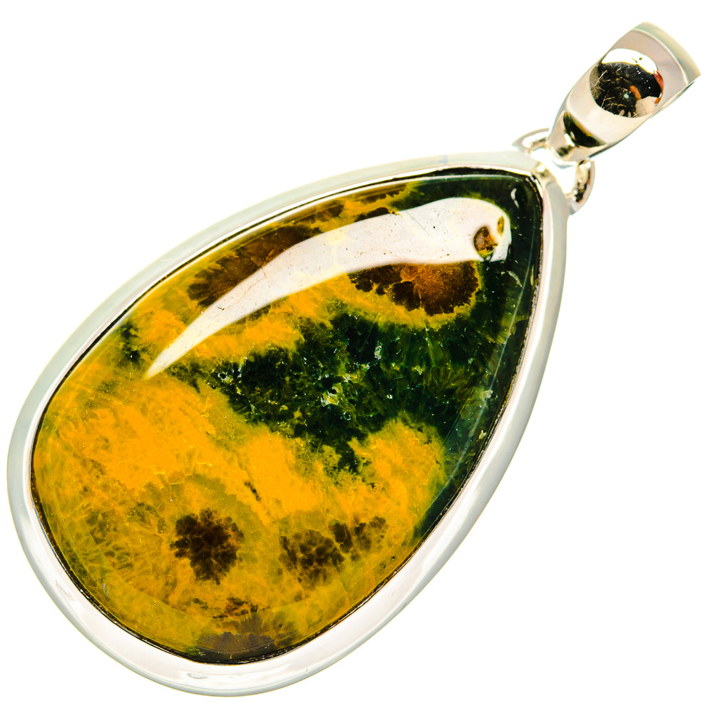 Ocean Jasper Pendants handcrafted by Ana Silver Co - PD25850 - Photo 2