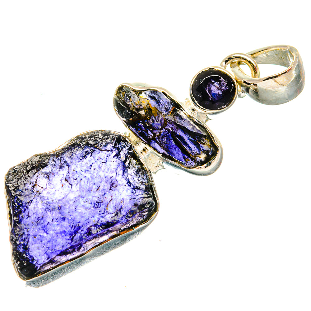 Tanzanite Pendants handcrafted by Ana Silver Co - PD25878 - Photo 2