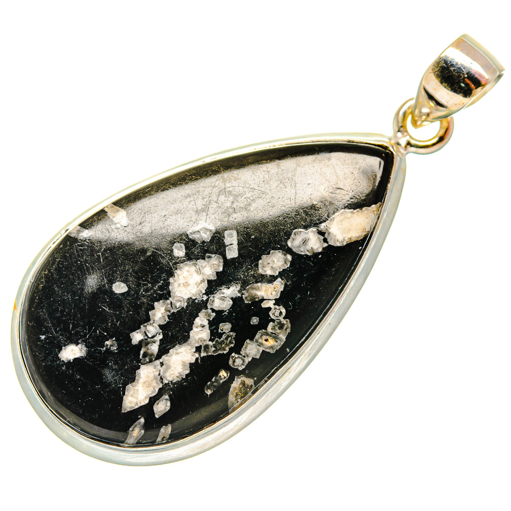 Chrysanthemum Stone Pendants handcrafted by Ana Silver Co - PD25910 - Photo 2