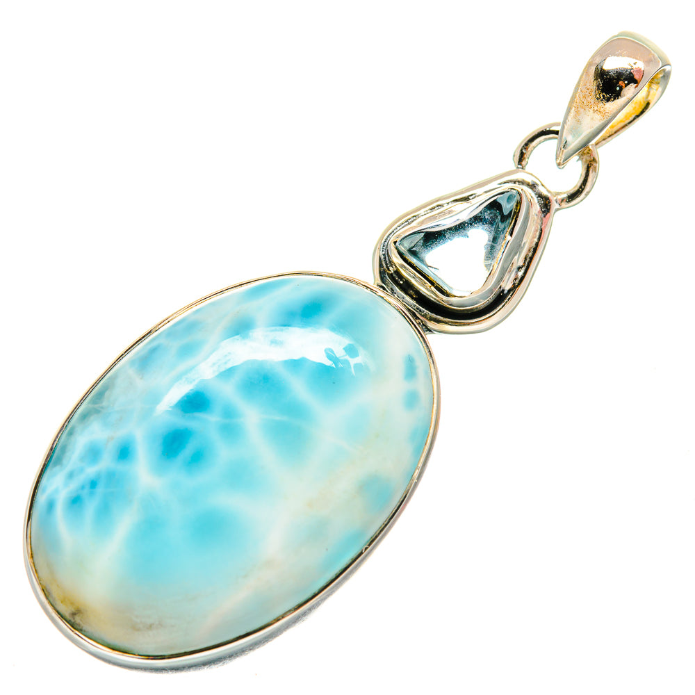 Larimar Pendants handcrafted by Ana Silver Co - PD25922 - Photo 2