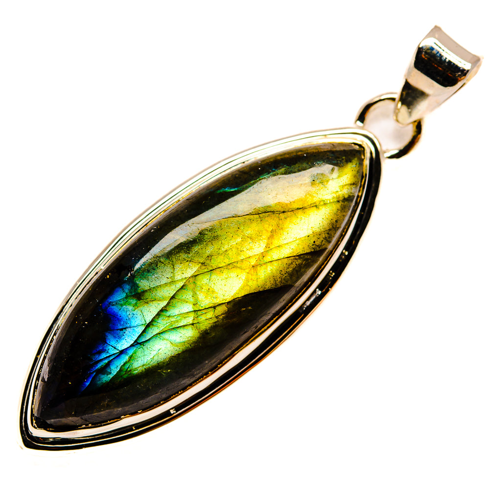 Labradorite Pendants handcrafted by Ana Silver Co - PD25962 - Photo 2