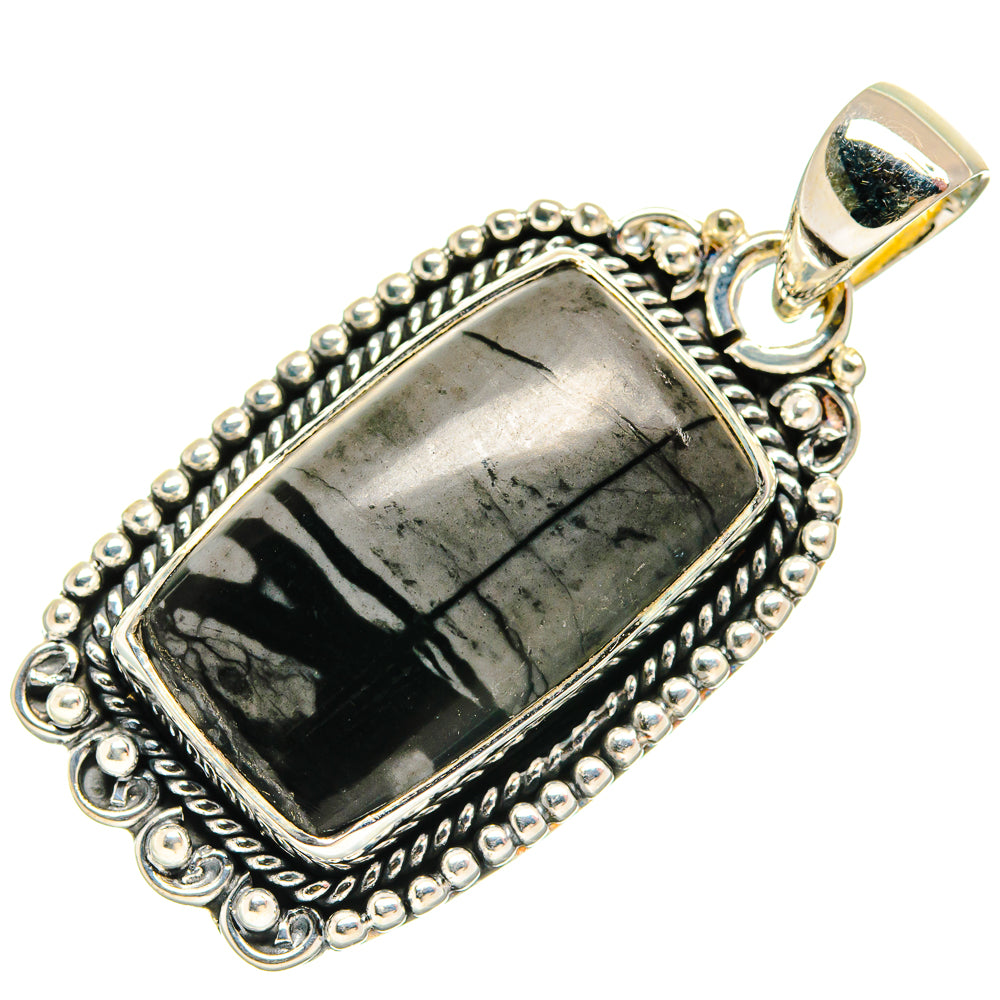Picasso Jasper Pendants handcrafted by Ana Silver Co - PD25986 - Photo 2