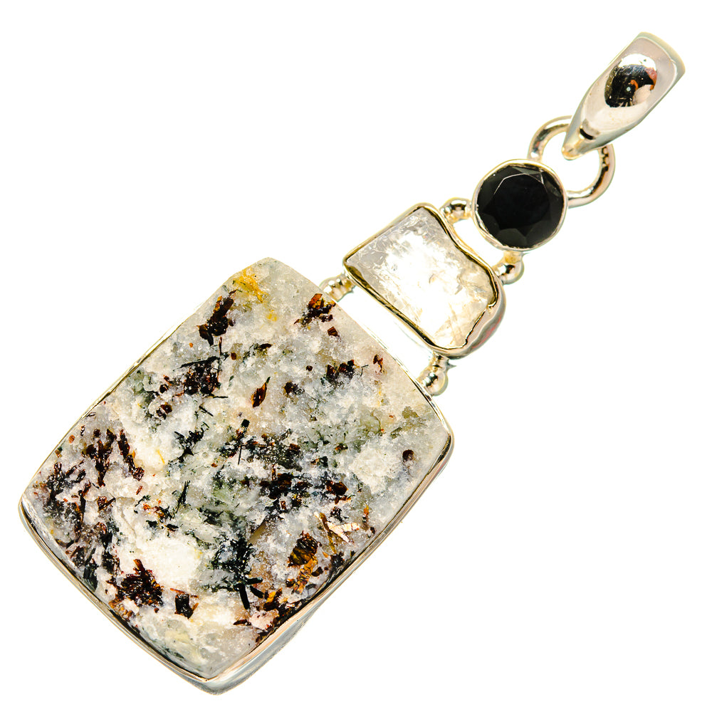 Astrophyllite Pendants handcrafted by Ana Silver Co - PD25989 - Photo 2