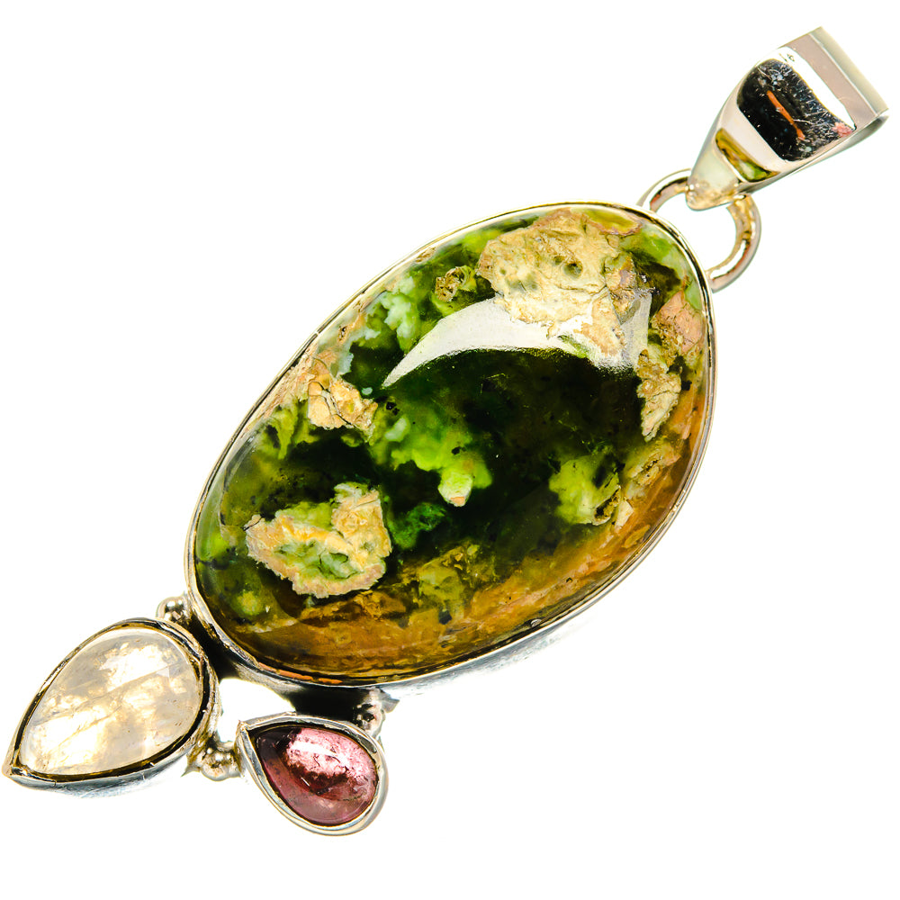 Rainforest Opal Pendants handcrafted by Ana Silver Co - PD26224 - Photo 2