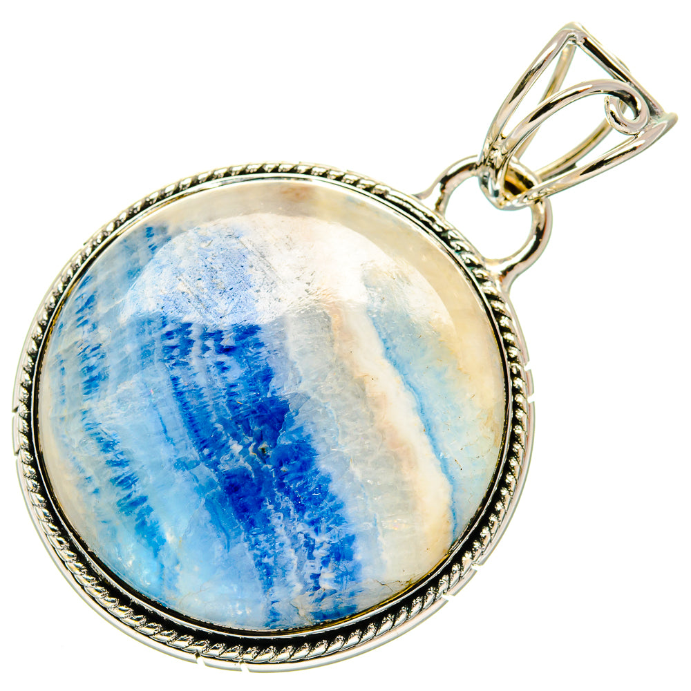 Blue Scheelite Pendants handcrafted by Ana Silver Co - PD26347 - Photo 2