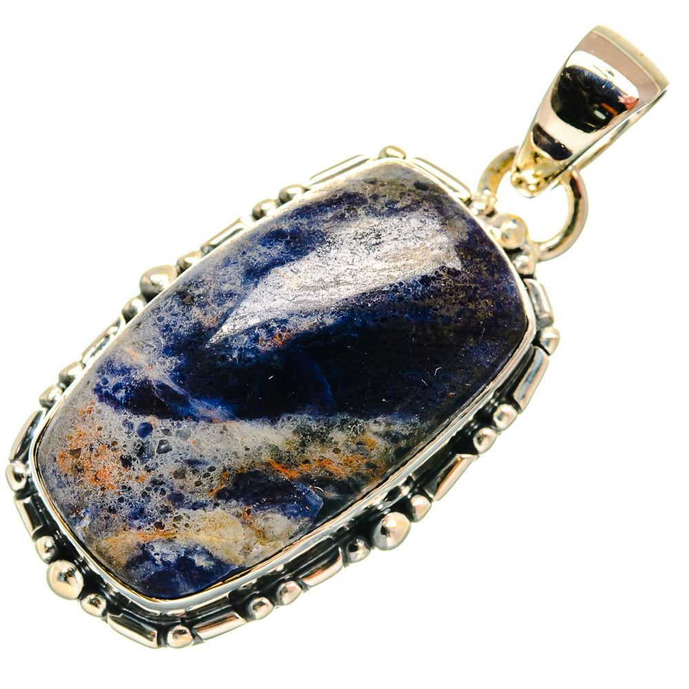 Sodalite Pendants handcrafted by Ana Silver Co - PD26351 - Photo 2