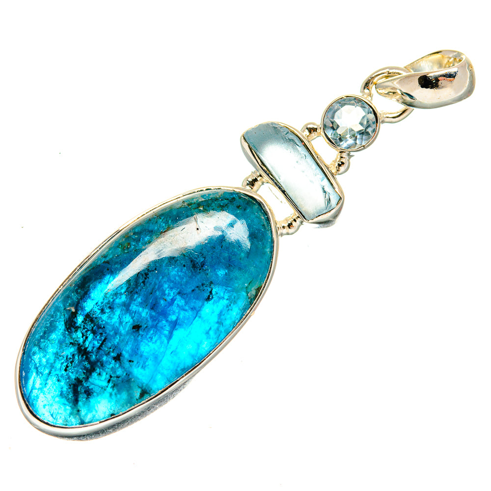 Apatite Pendants handcrafted by Ana Silver Co - PD26442 - Photo 2