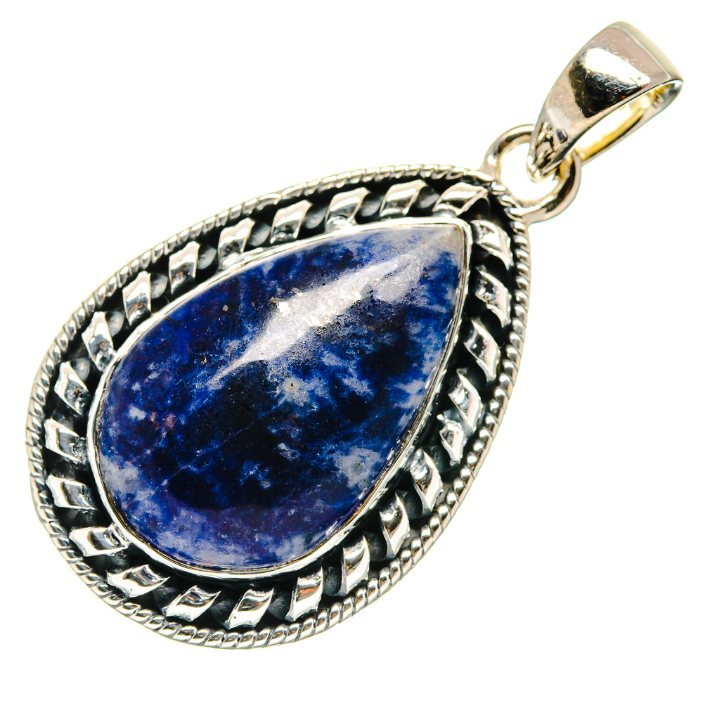 Sodalite Pendants handcrafted by Ana Silver Co - PD26478 - Photo 2