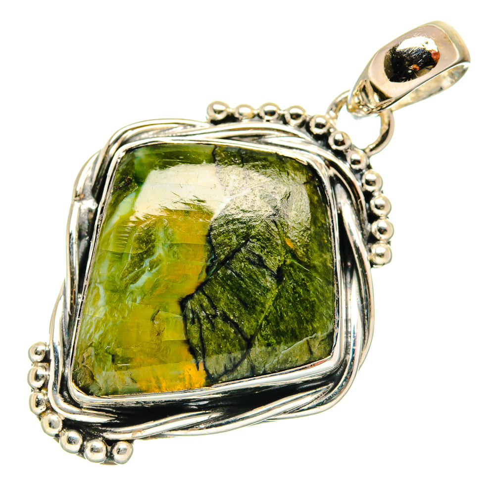 Rainforest Opal Pendants handcrafted by Ana Silver Co - PD26500 - Photo 2