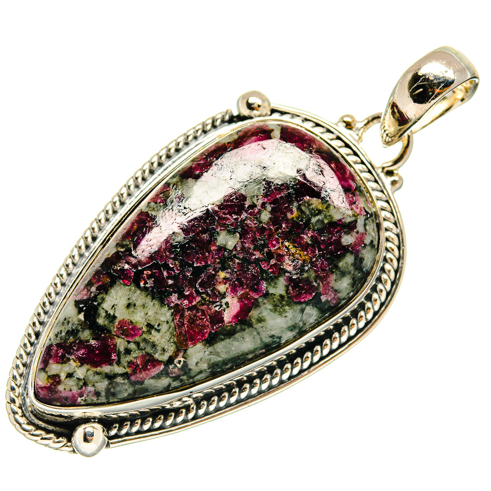 Russian Eudialyte Pendants handcrafted by Ana Silver Co - PD26530 - Photo 2