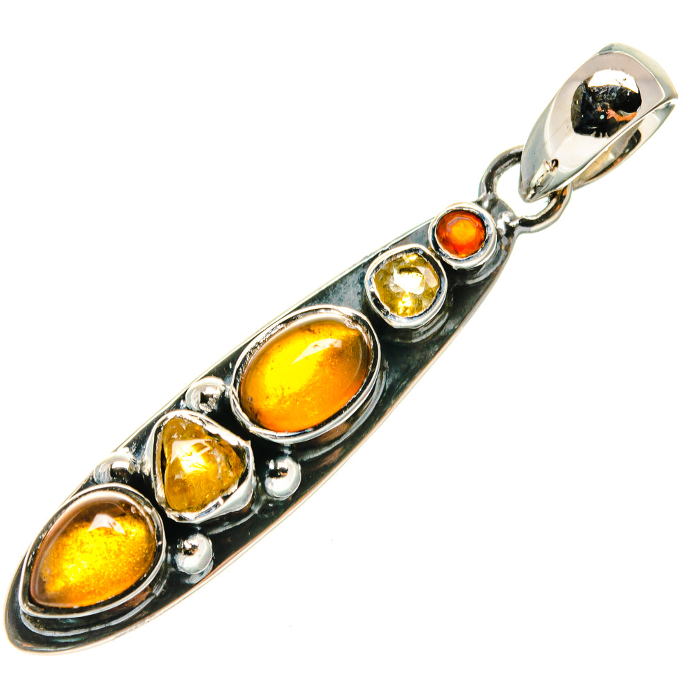 Carnelian Pendants handcrafted by Ana Silver Co - PD26548 - Photo 2