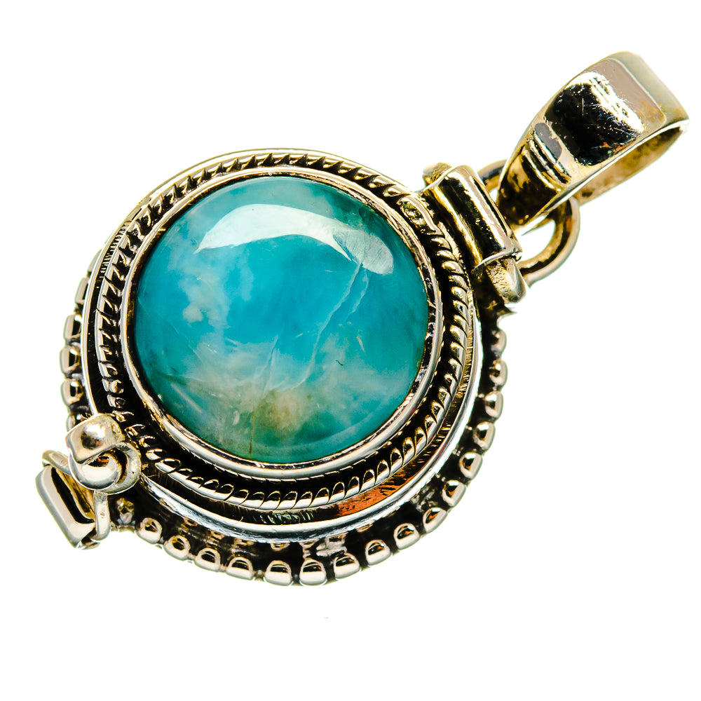 Larimar Pendants handcrafted by Ana Silver Co - PD26572 - Photo 2