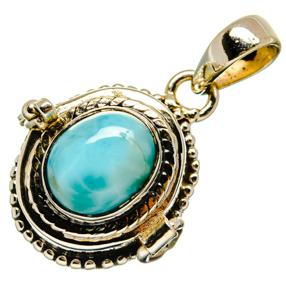 Larimar Pendants handcrafted by Ana Silver Co - PD26576 - Photo 2