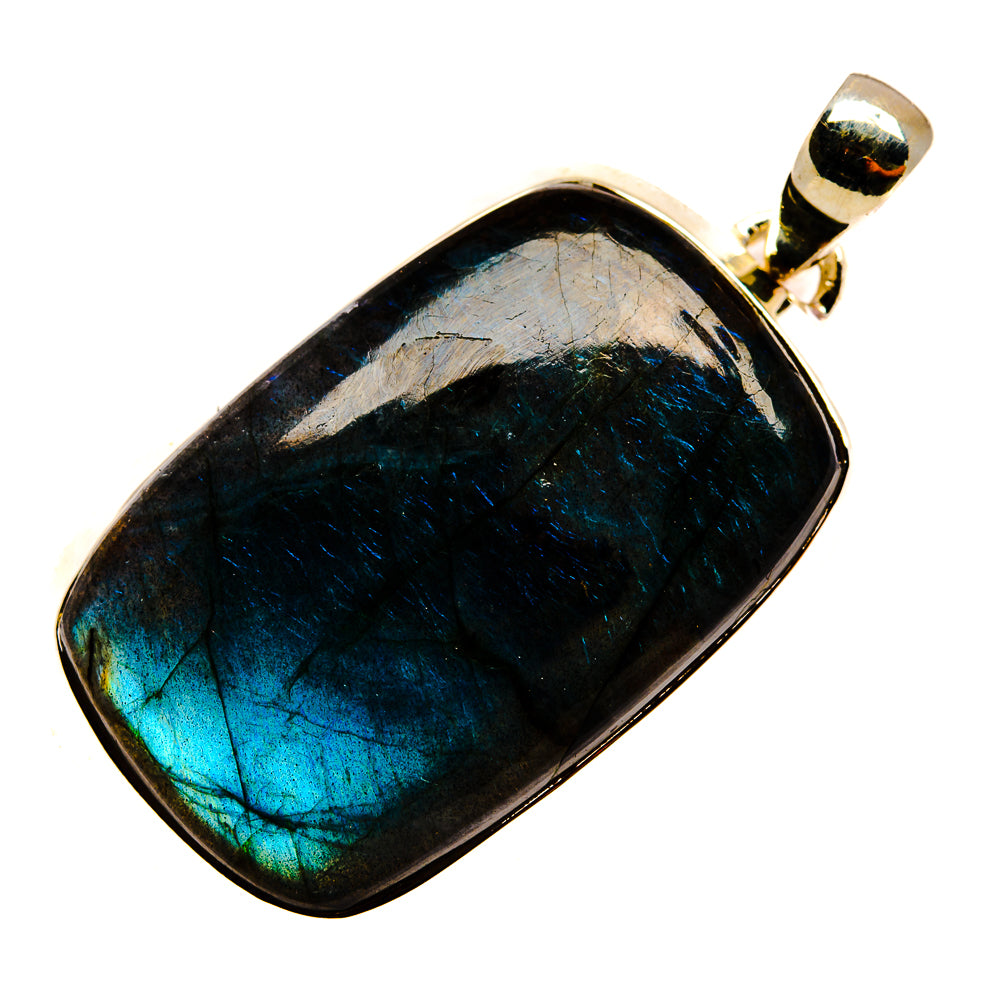 Labradorite Pendants handcrafted by Ana Silver Co - PD26639 - Photo 2